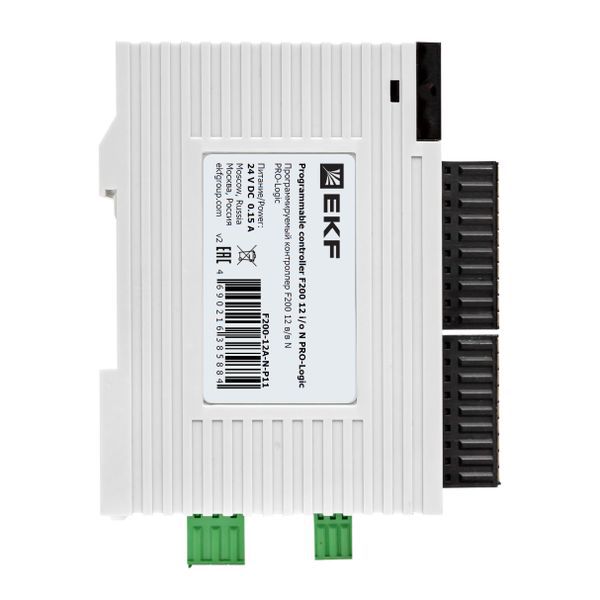  Контроллер программируемый F200 12 в/в N PRO-Logic (без поверки) PROxima EKF F200-12A-N-P11 фото в каталоге от BTSprom.by