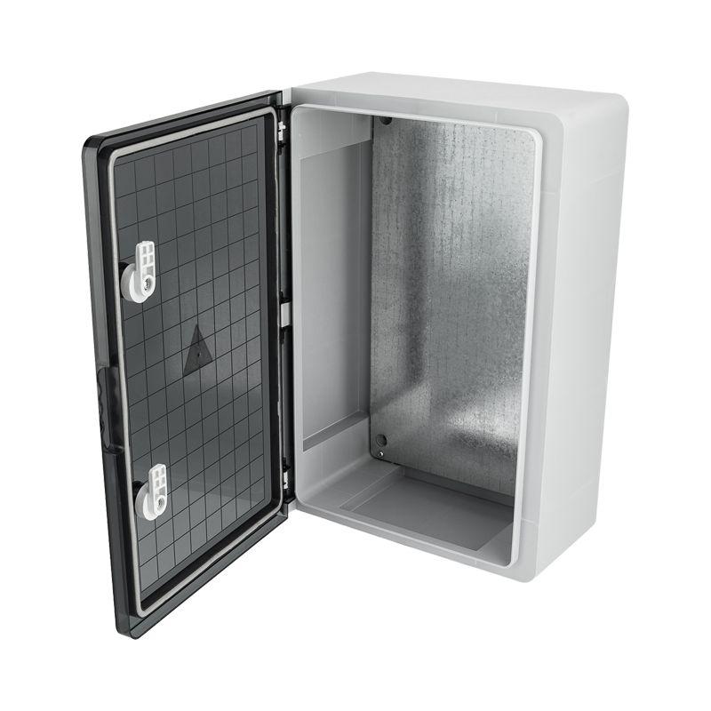  Корпус ЩМПп 450х300х160 IP65 с прозр. дверцей пластик. Rexant 11-0457 фото в каталоге от BTSprom.by