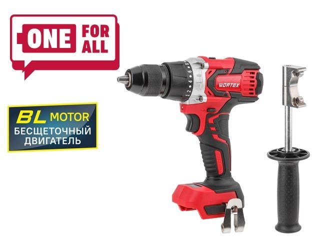 аккум. дрель-шуруповерт wortex bd 2030 dli в кор. all1 xlt solo бесщет., 18 в, 80 н*м, бзп(мет.) 13 (шурупы до 13 мм) bd2030dli0029 от BTSprom.by