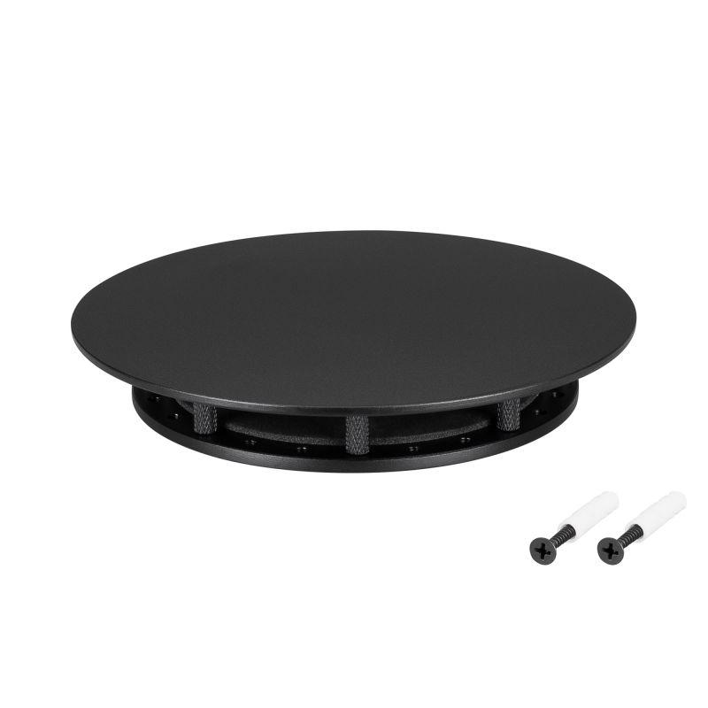 крепление moonlight-base-round-d18-m black металл arlight 045693 от BTSprom.by