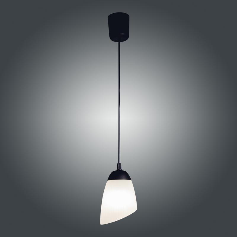  Светильник "Симпл" 211 (плафон 0475 ) НСБ 01-60-153 Е27 ГИ черн. муар Элетех 1005404601 фото в каталоге от BTSprom.by