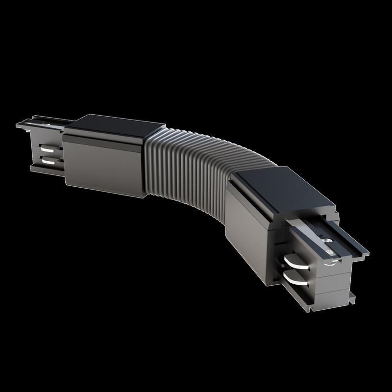  Коннектор гибкий Trinity черн. Voltega TRA-VGL005CF-31B фото в каталоге от BTSprom.by