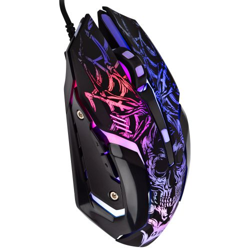  Мышь MG450 игровая проводная 1200-3600dpi черн. Intro Б0056133 фото в каталоге от BTSprom.by