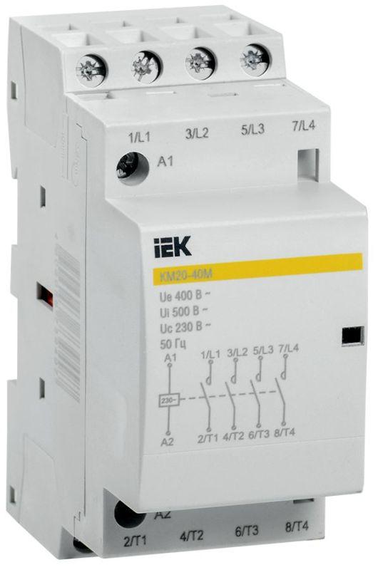 контактор модульный км20-40м ac iek mkk11-20-40 от BTSprom.by