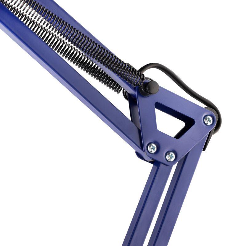  Светильник KD-335 C23 настольный с метал. струбциной 230В 40Вт E27 темно-син. Camelion 13877 фото в каталоге от BTSprom.by