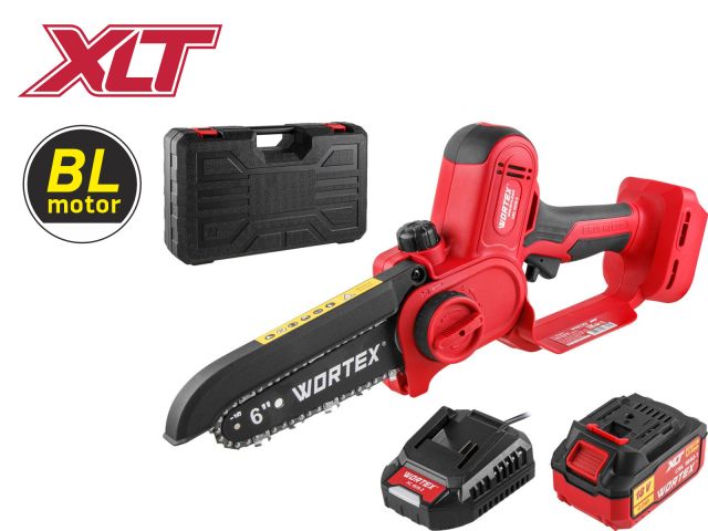 аккум. мини-пила wortex cec 2518-2 в чем. all1 xlt set бесщет., 18 в, 15 см (шина 15 см, 1/4") 1334828 от BTSprom.by