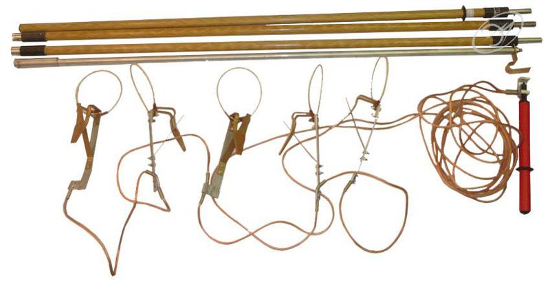 заземление переносное для воздушных линий зпл-1э к сечение 16мм с протоколом испытаний электро трейд et-z127-16-p от BTSprom.by