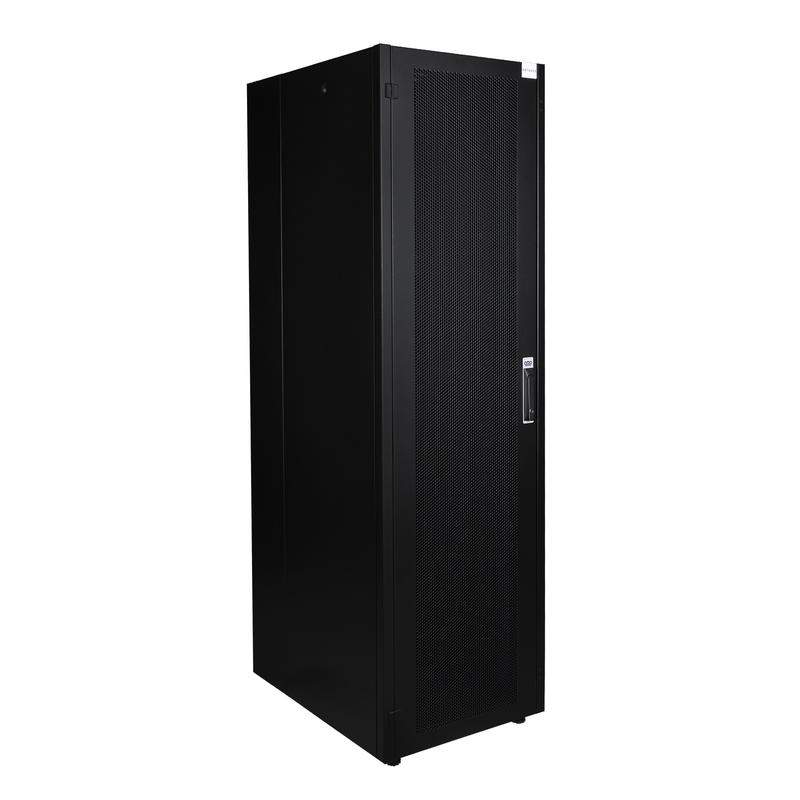 шкаф напольный 19дюйм 36u 600х800 передн. дверь перфорир.; задн. стенка перфорир. черн. datarex dr-721411 от BTSprom.by