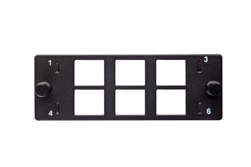 планка q-slot 6хkeystone utp eurolan 27m-00-01-06bl от BTSprom.by