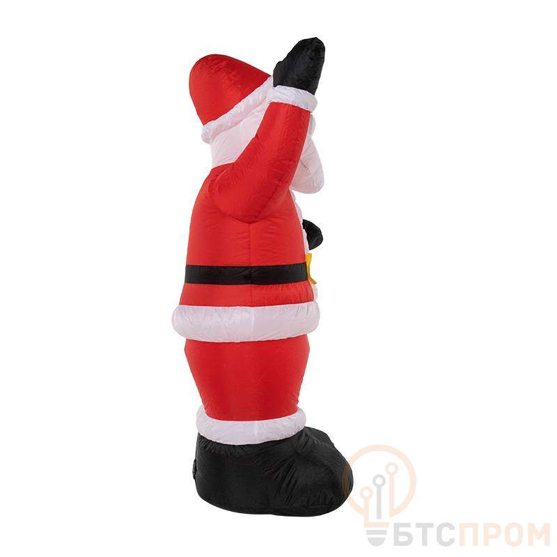  Дед Мороз приветствует, размер 150 см, внутренняя подсветка LED фото в каталоге от BTSprom.by