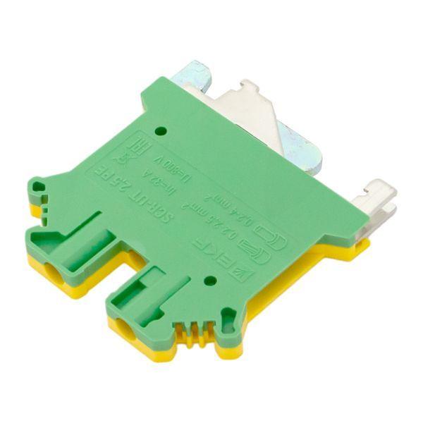  Колодка клеммная винтовая 2.5 UT земля EKF scr-ut-2.5-pe фото в каталоге от BTSprom.by