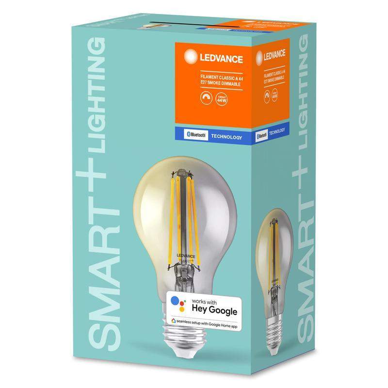 лампа светодиодная smart+ filament classic dimmable 44 6вт/2700к e27 ledvance 4058075486126 от BTSprom.by
