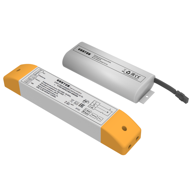 блок аварийного питания бап em-recovery 40вт ip20 1ч varton v1-em-00478-21a01-4004000 от BTSprom.by