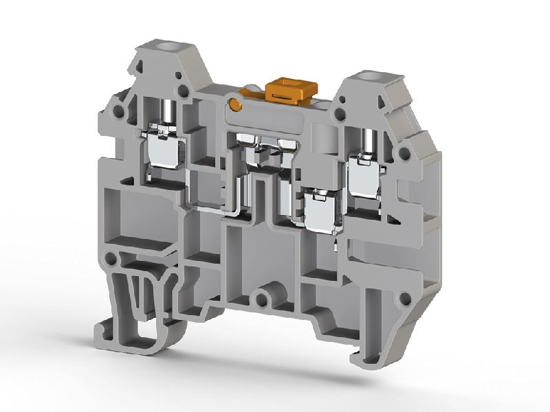 клеммник 3-х выводной с размыкателем 2.5кв.мм сер. avk 2.5 ea klemsan 324949 от BTSprom.by