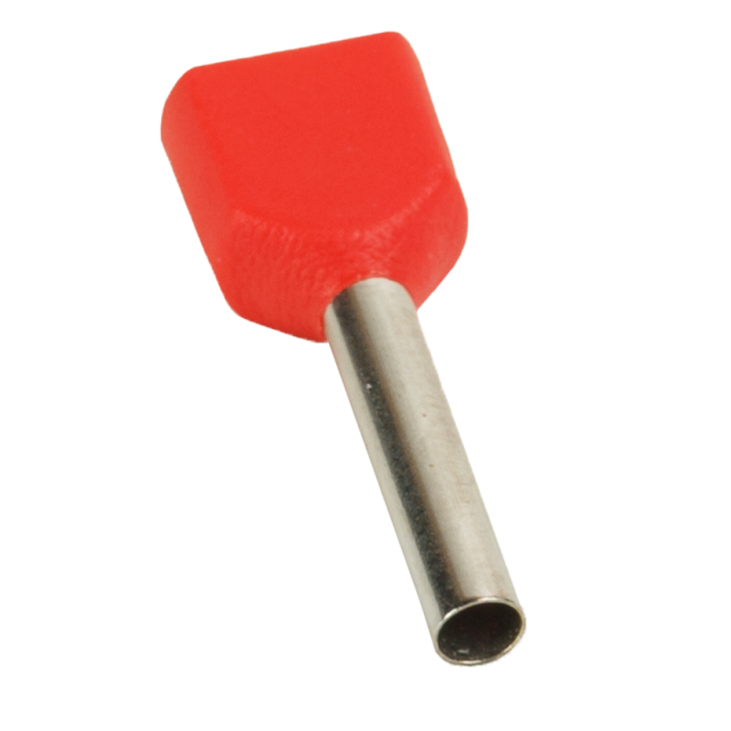 наконечник штыревой втулочный под два провода ншви2 optikit t-shv2-pvc- 1.5-12 (уп.100шт) кэаз 278048 от BTSprom.by