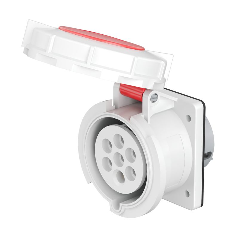 розетка панельная pss 32а 7п 6p+e 400в ip67 dkc pss676-032-40 от BTSprom.by