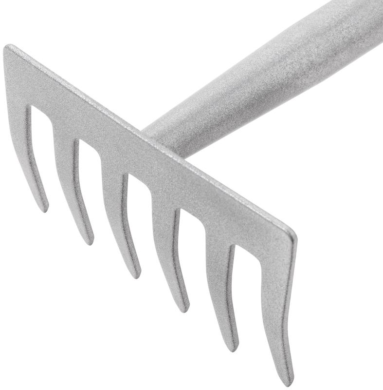  Грабли мини 6 зубьев с ручкой цельнометал. 76850 фото в каталоге от BTSprom.by