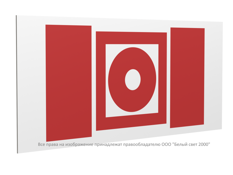 знак безопасности pp-36162.f10 "кнопка включения установок пожарной автоматики" белый свет a20776 от BTSprom.by