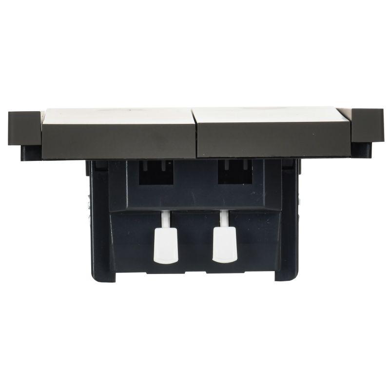  Выключатель жалюзи СП FORTE&PIANO 10А FP311 сер. IEK FP-V15-0-10-1-K03 фото в каталоге от BTSprom.by