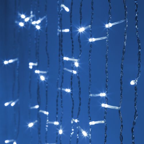  Гирлянда светодиодная "Занавес" 3х3м 300LED холод. бел. 220В Holiday INZL-02Z Intro Б0060440 фото в каталоге от BTSprom.by