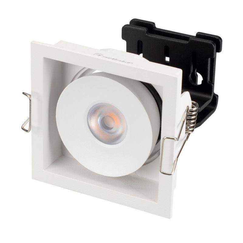 светильник светодиодный cl-simple-s80x80-9w warm3000 wh 45 deg ip20 металл arlight 026874 от BTSprom.by