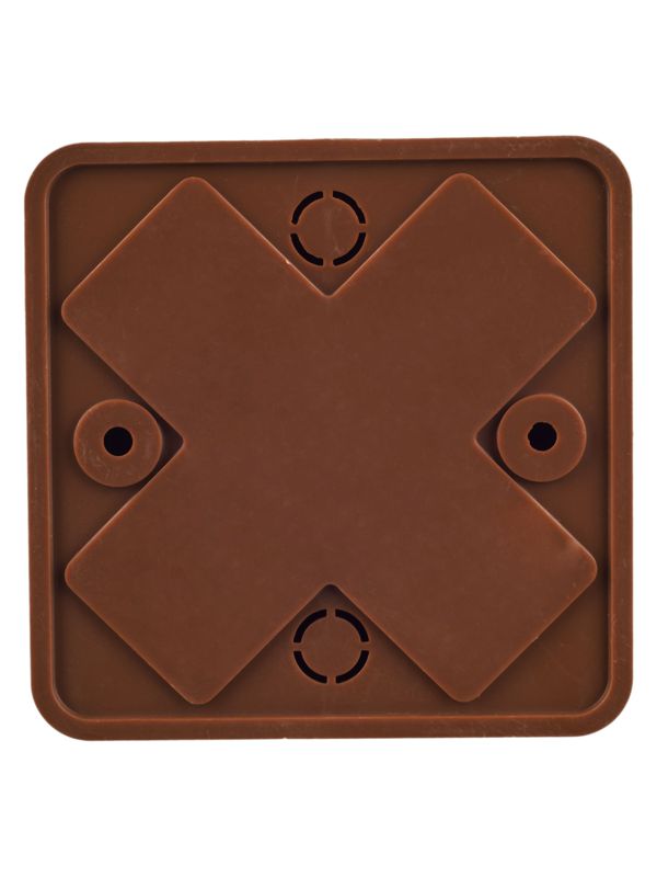  Коробка распаячная ОП КМ 75х75х20 дуб IEK UKO10-075-075-020-K24-E фото в каталоге от BTSprom.by