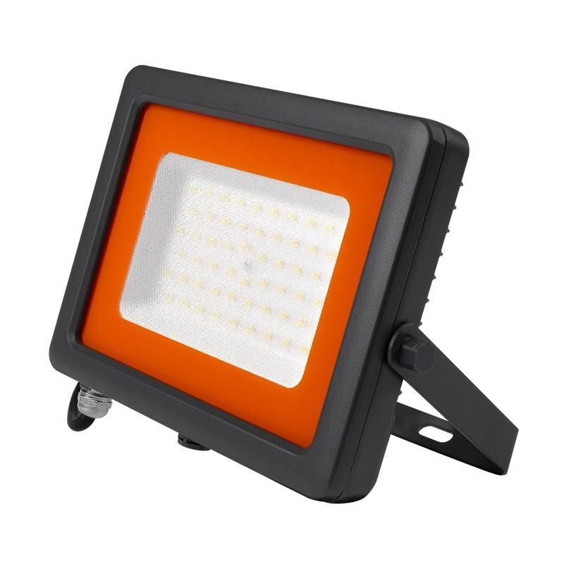 прожектор светодиодный pfl-s2 50вт 6500к ip65 220–240в до с клапаном закален. матов. стекло сер. pro jazzway 2853301d от BTSprom.by