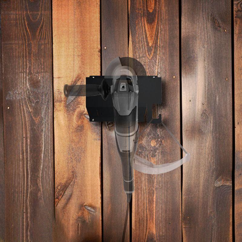  Держатель для угловых шлифмашинок до 230мм настенный с крючками черн. Rexant 38-0658 фото в каталоге от BTSprom.by