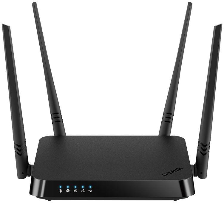 роутер беспроводной dir-825/ru/i1a 10/100/1000base-tx/4g ready черн. d-link 1839338 от BTSprom.by