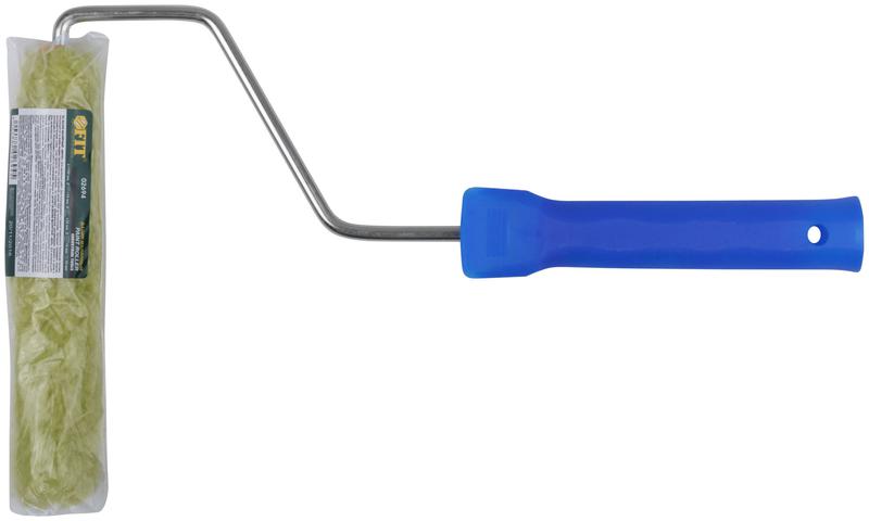  Валик полиакриловый "мини" диам. 15/35мм ворс 10мм длина ручки 400мм 150мм зел. FIT 02694 фото в каталоге от BTSprom.by