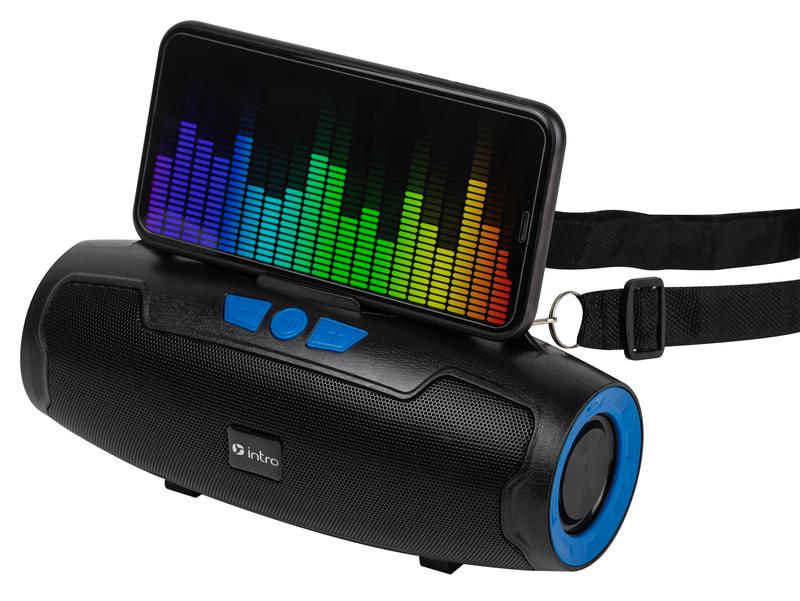 колонка портативная brw590 bluetooth беспроводная стерео акустическая черн. intro б0057184 от BTSprom.by