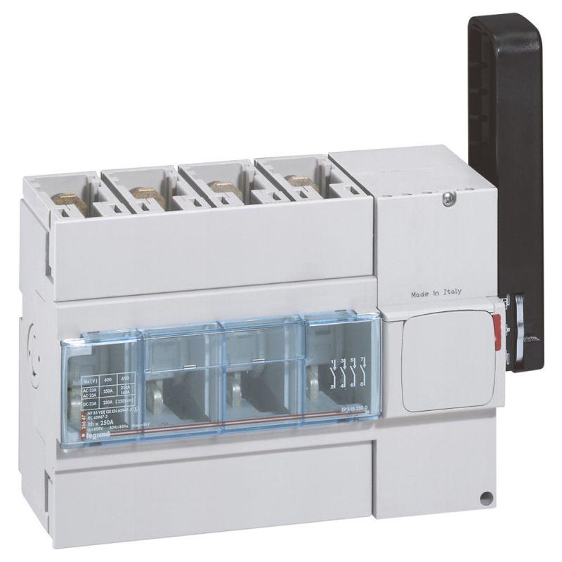 выключатель 4п dpx is 250 100а бок. прав. leg 026647 от BTSprom.by