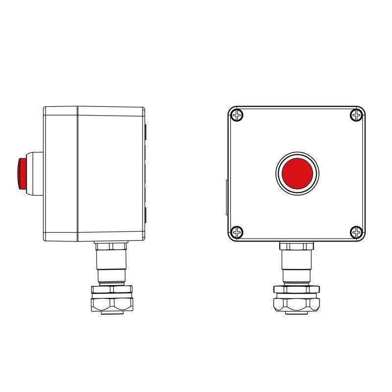пост управления взрывозащ. из алюм. cpe-a-12-(1xlr(250))-1xkaepm2mhk-20(c)1ex d e iic т5 gb / ex tb iiic t95град.c db ip66 dkc 2201.121.22.120i от BTSprom.by