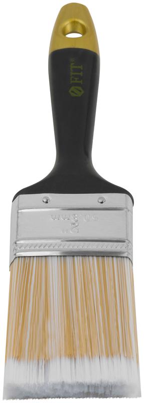  Кисть флейцевая "Лайн" искусственная щетина пластиковая ручка 2дюйм (50мм) FIT 01175 фото в каталоге от BTSprom.by