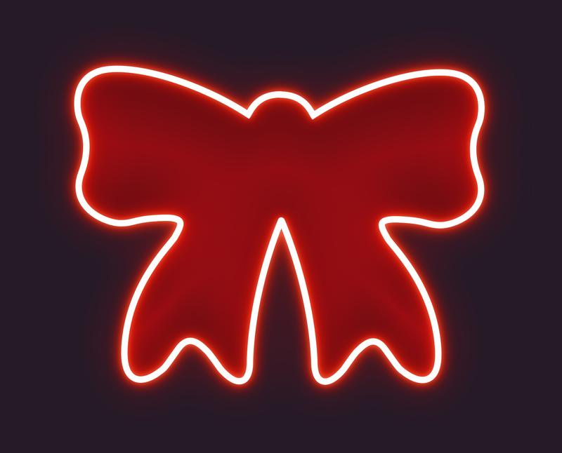 фигура световая "бант" 0.8х0.5м декоис ск-324 от BTSprom.by