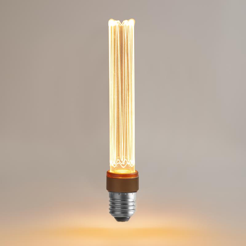 Лампа светодиодная филаментная Loft 271 T30 4Вт 1800К E27 DIM Voltega 8570 фото в каталоге от BTSprom.by