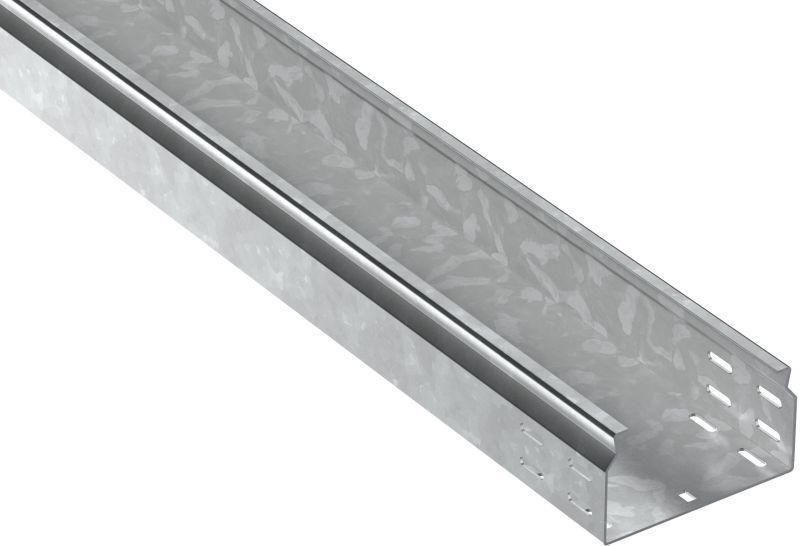 Лоток листовой неперфорир. 80х150 L2000 сталь 1.5мм HDZ ESCA 7 IEK CLN10-080-150-150-2-HDZ от BTSprom.by