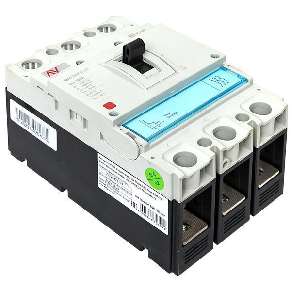  Выключатель автоматический 160А 80кА AV POWER-2/3 TR AVERES EKF mccb-23-160H-TR-av фото в каталоге от BTSprom.by