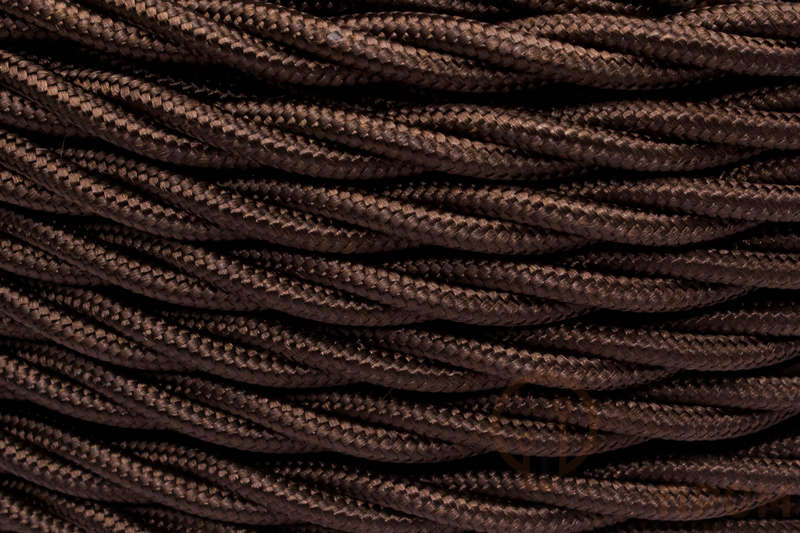 Провод ретро 3х0.75 глянец корич. (уп.20м) Bironi B1-432-072-20 фото в каталоге от BTSprom.by  Провод ретро 3х0.75 глянец корич. (уп.20м) Bironi B1-432-072-20 фото в каталоге от BTSprom.by