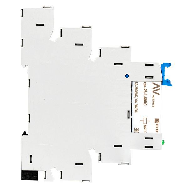  Реле промежуточное РП slim 23/1 6А 230В AC с розеткой в сборе EKF rps-23-1-60-rms230AC фото в каталоге от BTSprom.by