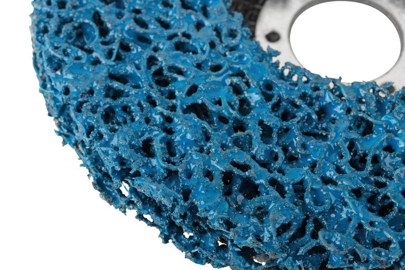  Диск зачистной полимерный посадочный диаметр 22.2мм 125мм син. FIT 39612 фото в каталоге от BTSprom.by