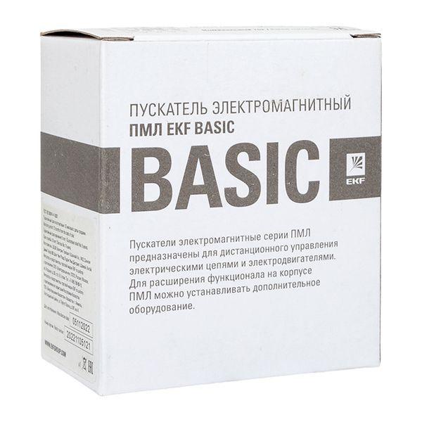  Пускатель ПМЛ-1160М 9А кат. 400В AC Basic EKF pml-s-9-400-basic фото в каталоге от BTSprom.by