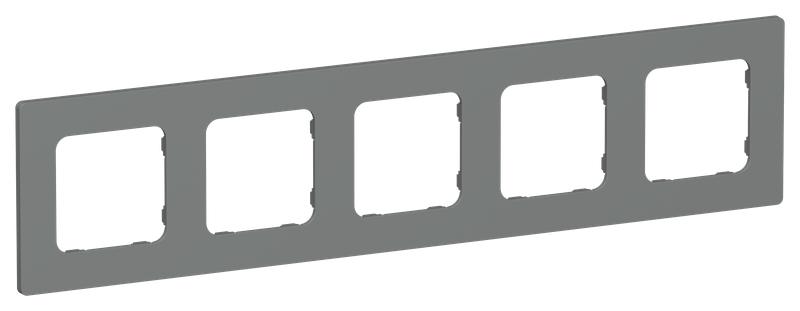 рамка 5-м сп flite ру-5-к-флма мокрый асфальт iek fi-m52-32-20-k80 от BTSprom.by