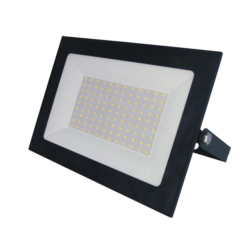 прожектор светодиодный ulf-f21-100w/3000k ip65 200-250в black теплый бел. свет 3000к черн. uniel ul-00007735 от BTSprom.by