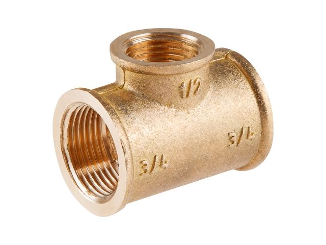 тройник ред. 3/4" вн. х 1/2" вн. х 3/4" вн., цветлит (црб0020) zw50088 от BTSprom.by
