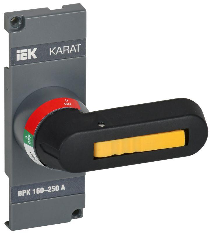 рукоятка прямого управления врк реверс. 160-250а karat iek ka-vr20d-ry-0160-0250 от BTSprom.by