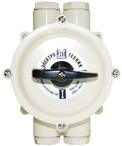 переключатель пакетный пп 2-40/н3 м2 40а пласт. корпус ip56 электротехник et008600 от BTSprom.by