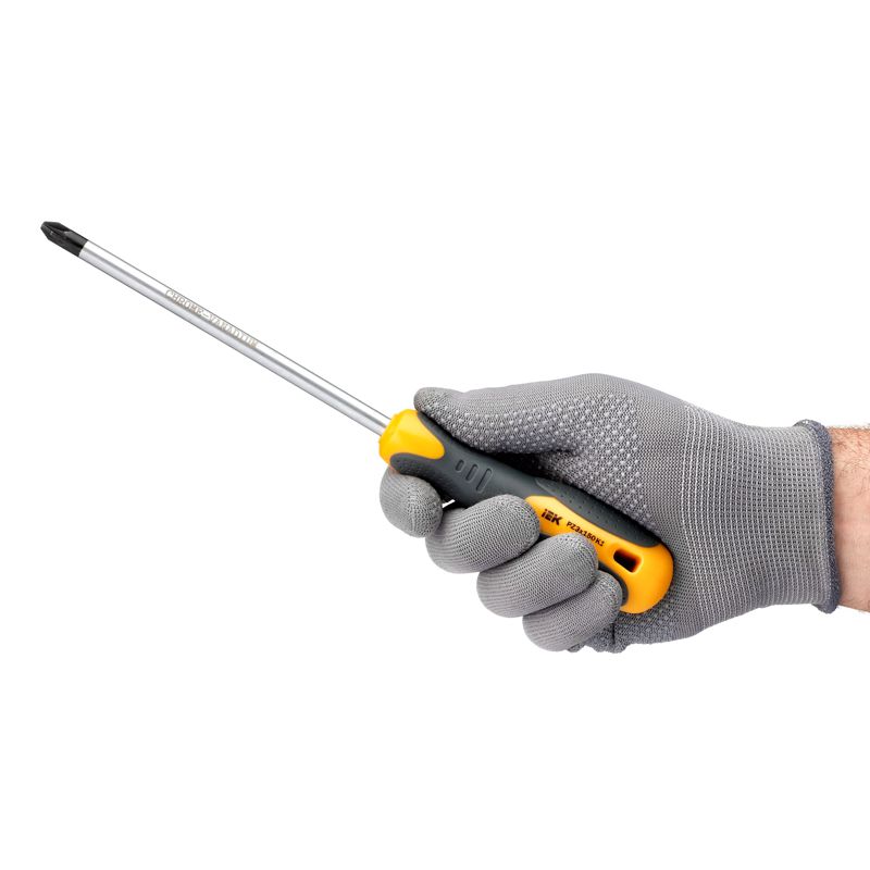  Отвертка крестовая PZ3х150 K1 ARMA2L 3 IEK A2L3-SC10-K1-PZ-30-150 фото в каталоге от BTSprom.by