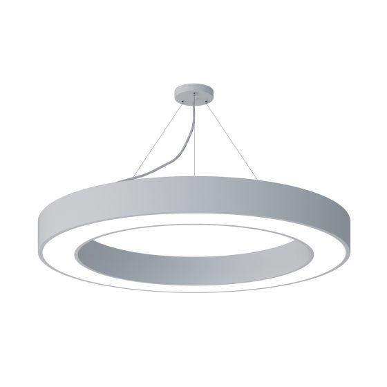 светильник светодиодный geometria ring spo-134-w-40k-056 56вт 4000к 4200лм ip40 800х80 бел. подвесной драйвер внутри эра б0058906 от BTSprom.by