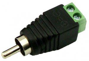 разъем rca (штекер) с клеммной колодкой optimus 247046 от BTSprom.by